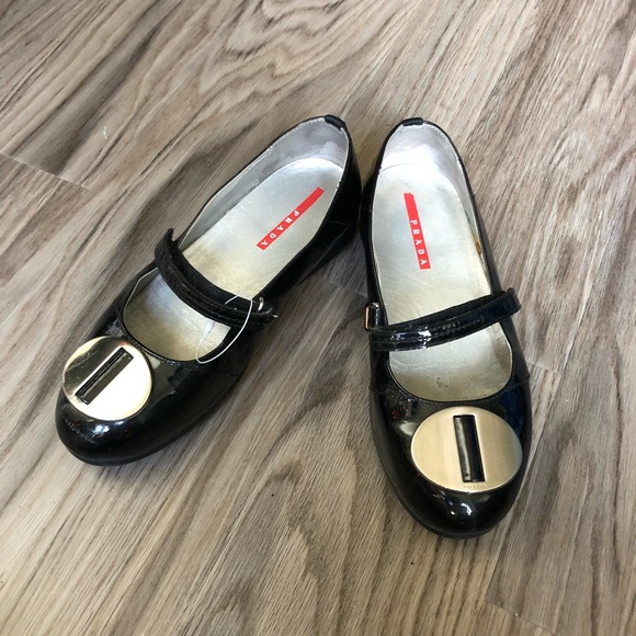 Prada Other - Prada Mary Jane Leather Flats Loafers Shoes
